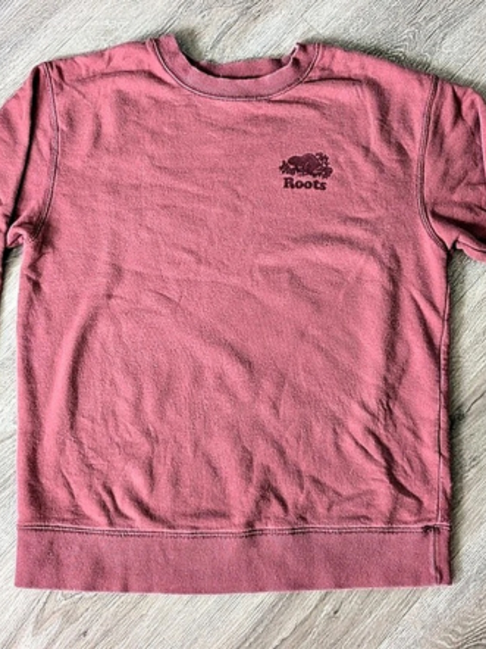 Roots Long Sleeve Sweatshirt in Apple Butter Size XS Like New